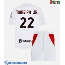 Fotballdrakt Barn AC Milan Diego Moreira #22 Bortedraktsett 2026-27 Kortermet (+ Korte bukser)